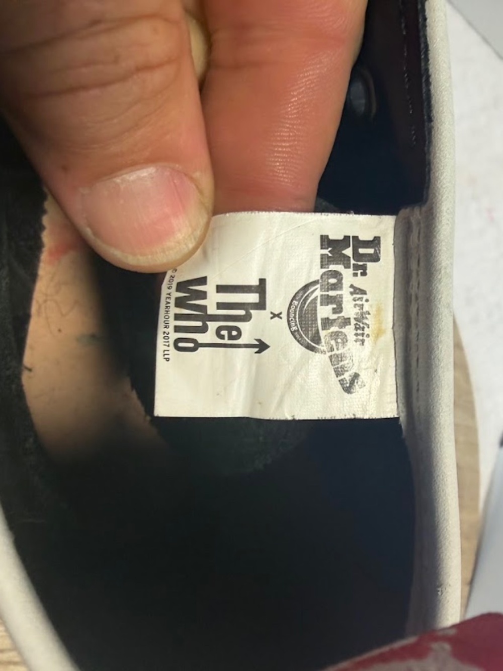 Dr Martens 1460 The Who Boots Mens 9 Womens 10 EU42 Limited Edition Leather - Picture 7 of 9